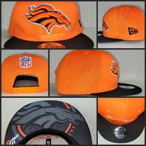 Denver Broncos Snapback Hat New Era Adult Adjustable NFL
